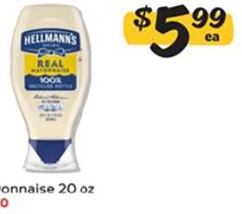 Hellmann's Mayonnaise at Winn-Dixie
