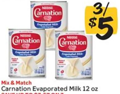 Carnation Evaporated Milk 12 oz at Winn-Dixie
