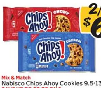 Nabisco Chips Ahoy Cookies 9.5-13 oz at Winn-Dixie