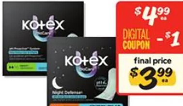 Kotex Pads