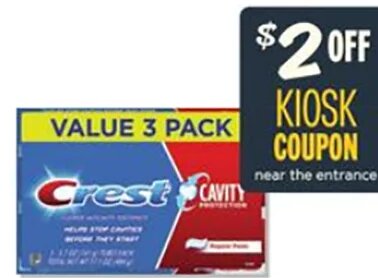 Select Crest Cavity Toothpaste