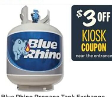 Blue Rhino Propane Tank Exchange