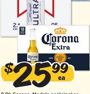 Corona, Modelo or Heineken at Winn-Dixie