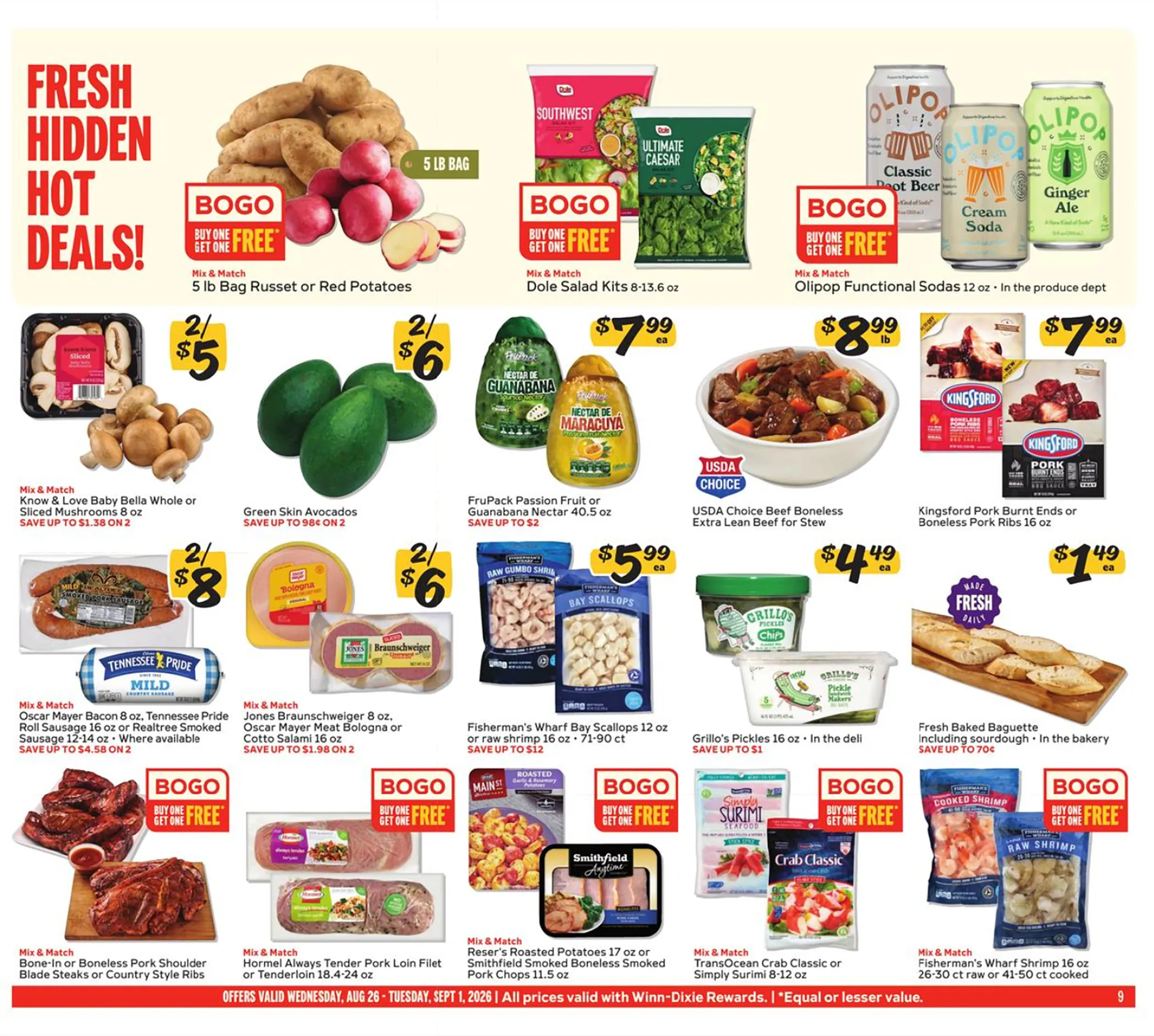 Winn-Dixie Weekly Ad Page 9