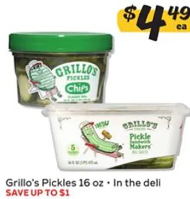 Grillo's Pickles