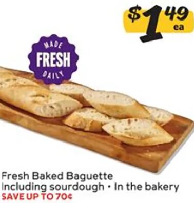 Fresh Baked Baguette