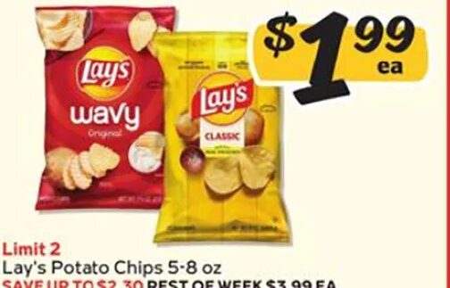 Lay's Potato Chips at Winn-Dixie