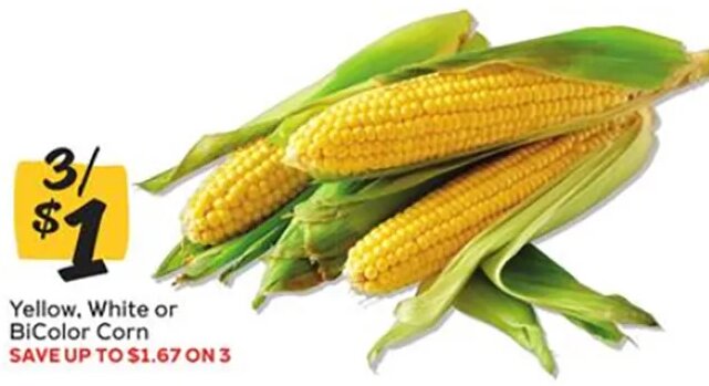 Yellow, White or BiColor Corn at Winn-Dixie
