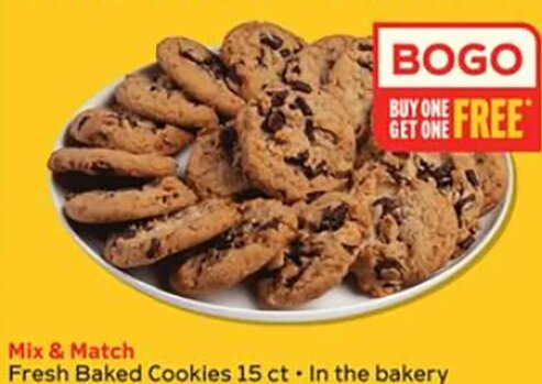 Fresh Baked Cookies 15 ct
