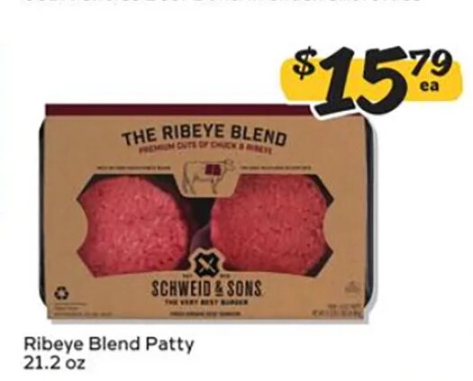 Ribeye Blend Patty 21.2 oz