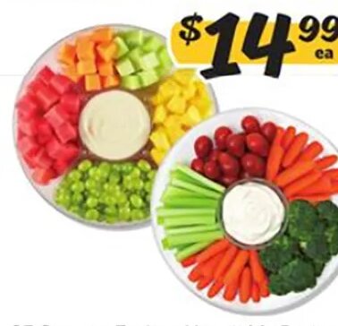 SE Grocers Fruit or Vegetable Party Platter