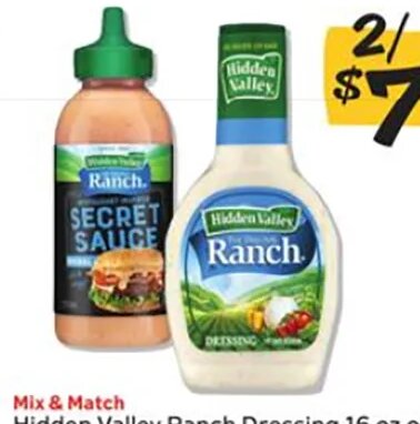 Hidden Valley Ranch Dressing or Secret Sauce at Winn-Dixie