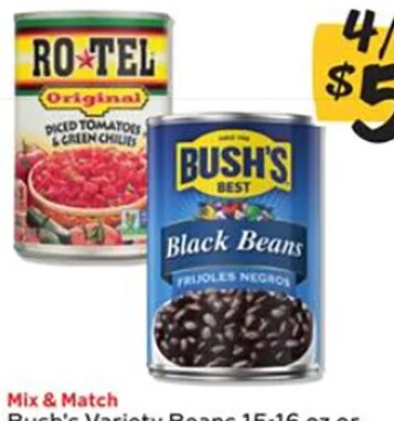 Ro-Tel or Bush's Beans