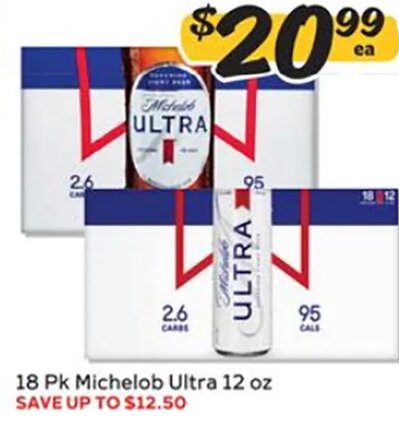 Michelob Ultra at Winn-Dixie