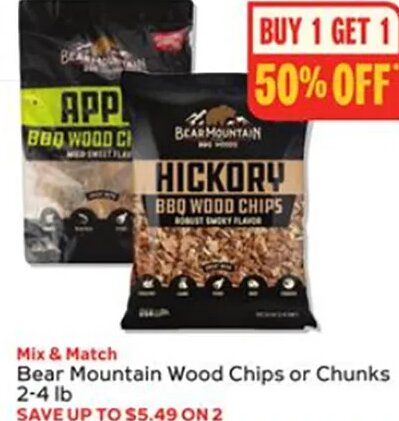 Bear Mountain Wood Chips or Chunks