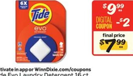 Tide Evo Laundry Detergent