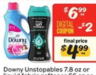 Downy Unstopables or liquid fabric softener or Bounce Sheets