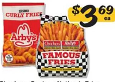 Checkers, Sonic or Nathan's Fries
