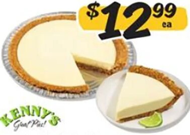 Kenny's 9 Inch Key Lime Pie
