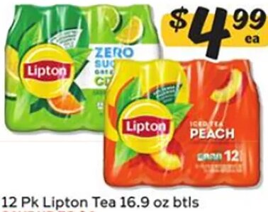 Lipton Tea at Winn-Dixie