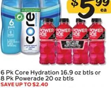 Core Hydration / Powerade
